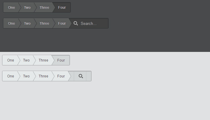 open source breadcrumbs css3 codepen freebie