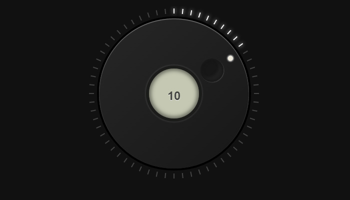 dark sliding dial ui open source codepen