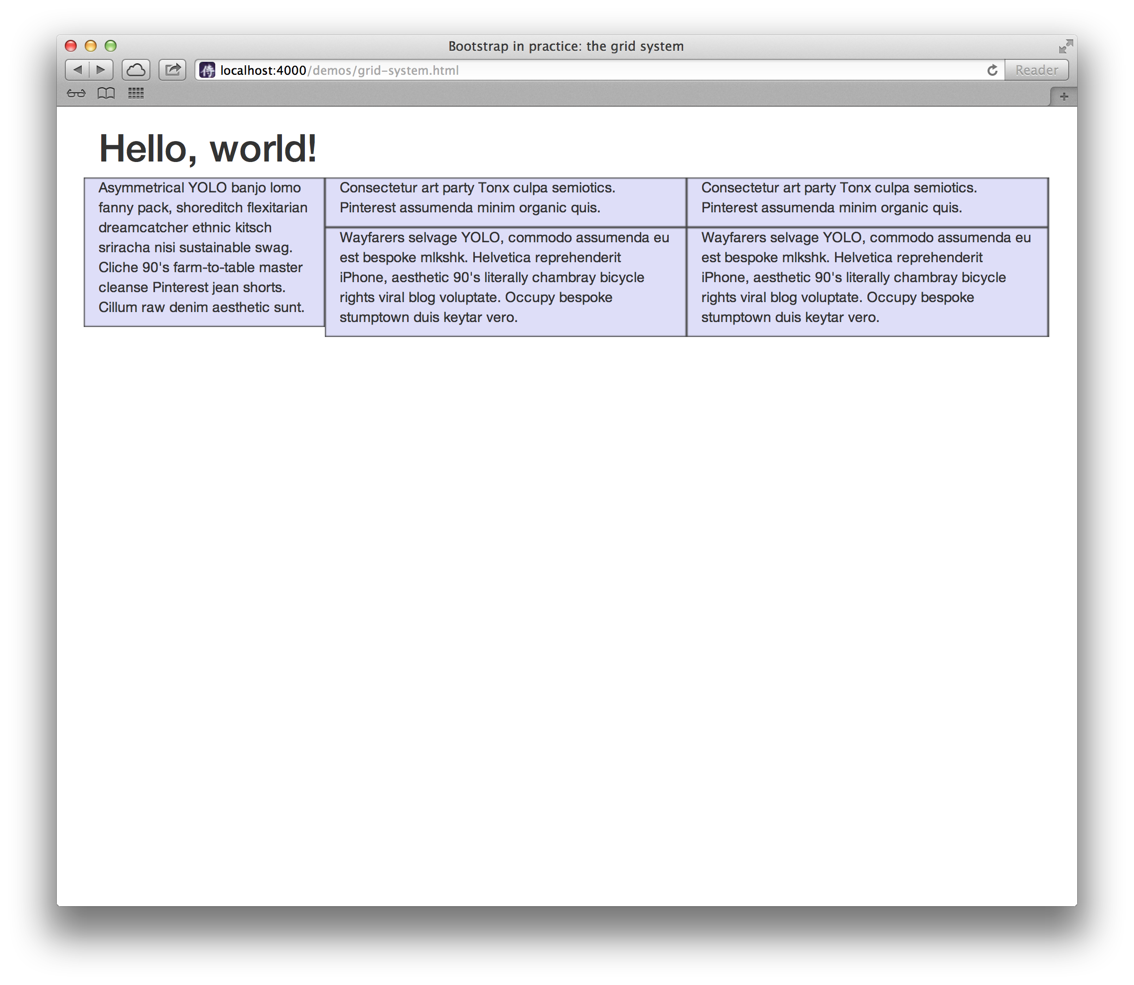 Nested grids galore!