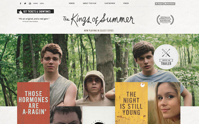 The Kings of Summer Tumblr Site by http://www.watsondg.com