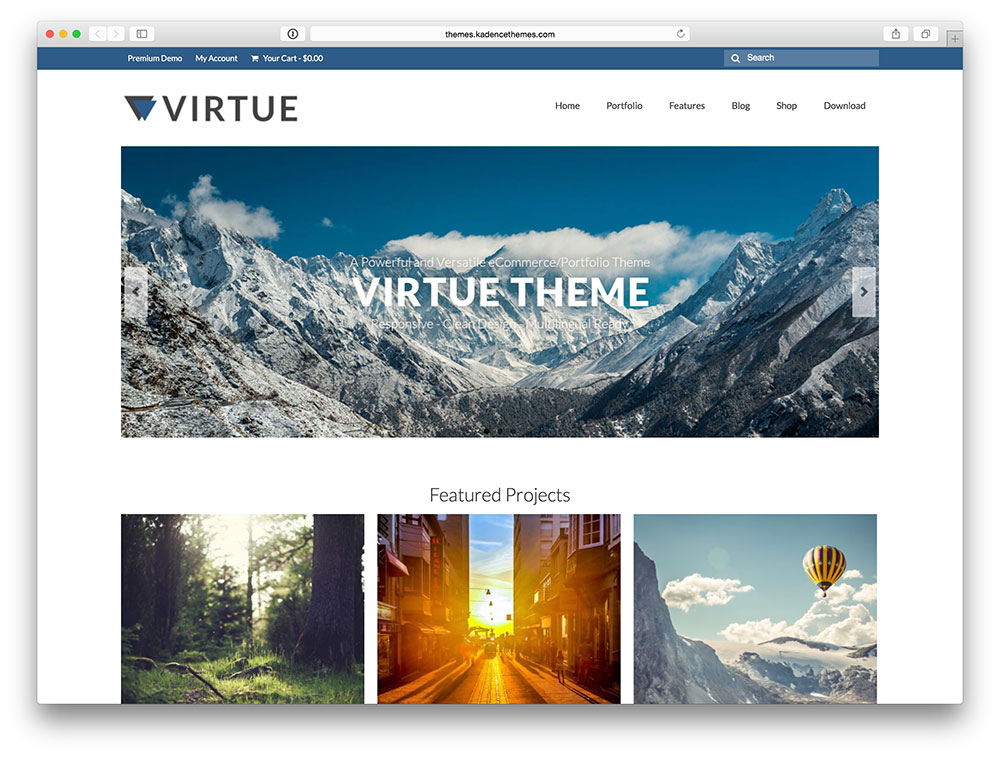 WordPress Photography Theme